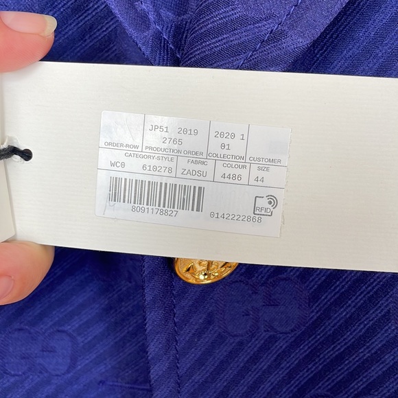 🛑SOLD🛑 GUCCI monogram blazer/jacket  Size 44 IT - Picture 6 of 12